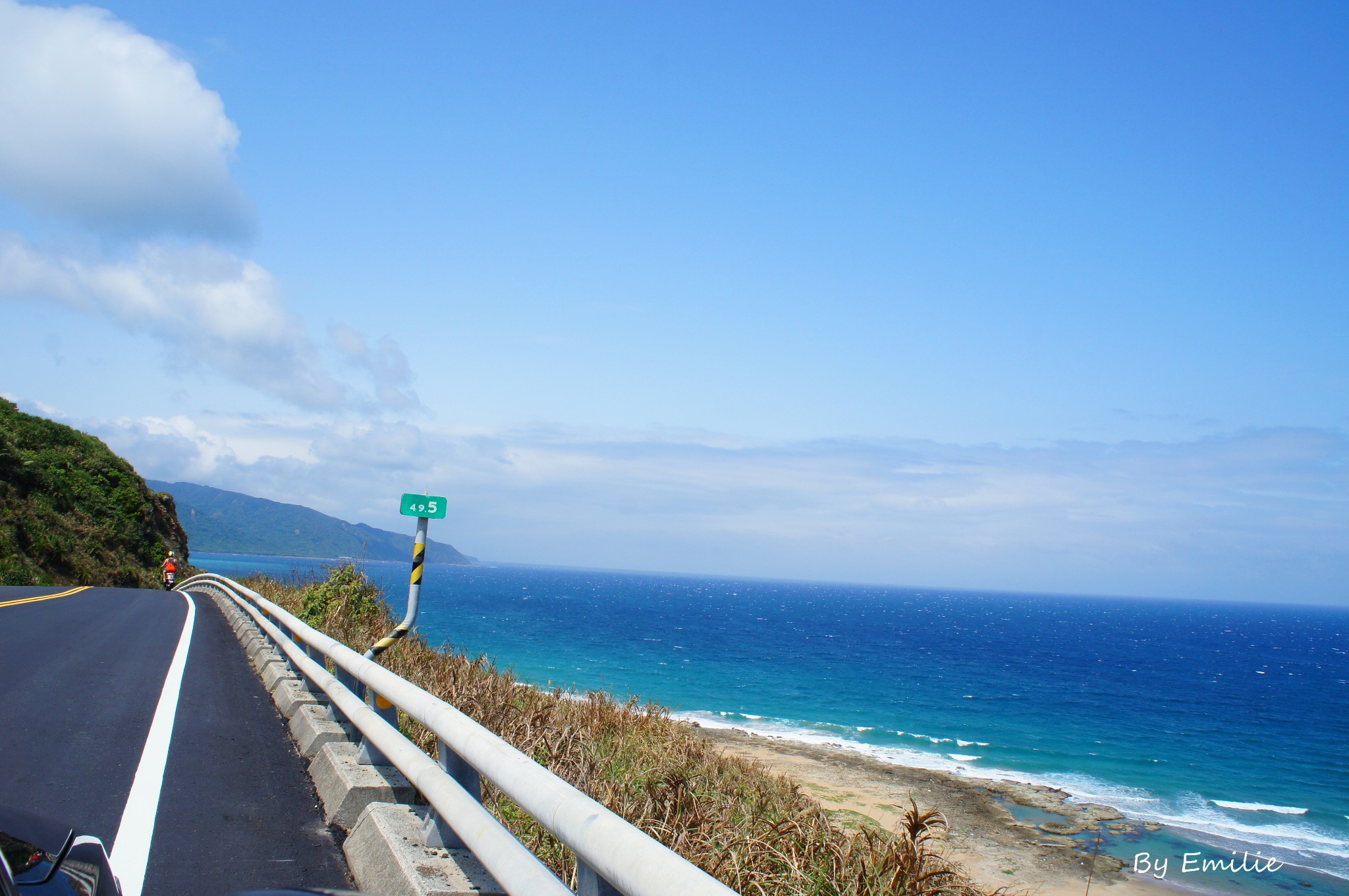 美丽的海岸线公路